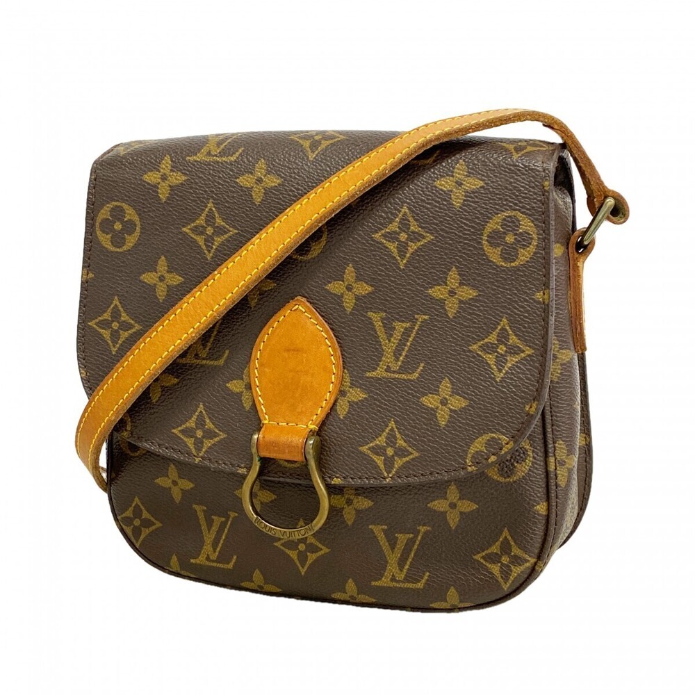 Louis Vuitton Shoulder Brown Saint Bag Cloud Monogram Brown
